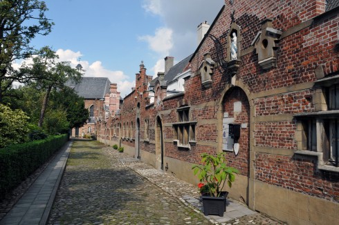 Antwerpens Beguinage ble opprinnelig oppført på 1200-tallet. Foto: © Antwerpen Toerisme & Congres Beguinage, Antwerpen, Flandern, Belgia