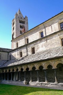 Klosteret Sant'Orsos, Aosta, Valle d'Aosta, Nord-Italia, Italia