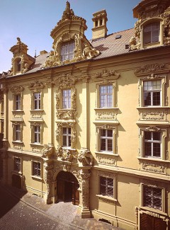 Bamberg - Böttingerhaus er et praktfullt bypalass oppført i barokk stil i perioden år 1707 til 1713. Foto: © Bamberg Tourismus Böttingerhaus, Altstadt, Bamberg, Sør-Tyskland, Tyskland