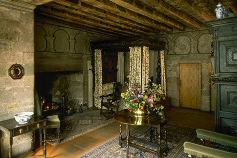 Gladstone's Land er en 500 år gammel bygård med originale interiører. Foto: National Trust for Scotland. Gladstone's Land, Edinburgh, Skottland, Storbritannia