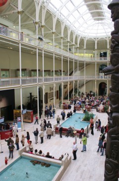 Fra den eldre delen av National Museum of Scotland i Edinburgh. Foto: © Edinburgh Inspiring Capital National Museum of Scotland, Edinburgh, Skottland, Storbritannia