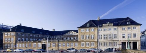 Nationalmuseet ligger rett ved Slotsholmen Foto: © Nationalmuseet / copenhagenmediacenter.com Nationalmuseum, København, Sjælland, Danmark