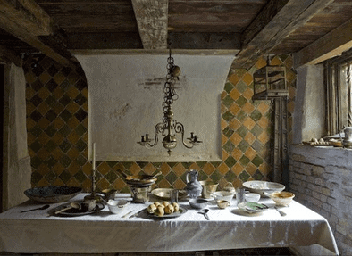 Interiør fra The Leiden American Pilgrim Museum - man kunne nesten tro at Jan Vermeer hadde malt det. Foto: Leiden Marketing Interiør fra The Leiden American Pilgrim Museum, Leiden, Zuid-Holland, Sør-Nederland, Nederland