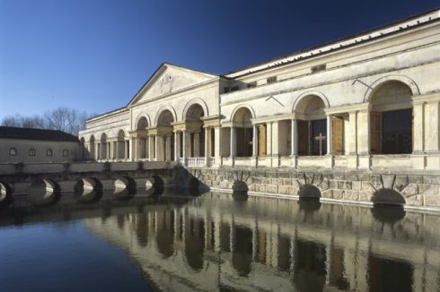 Giulio Romanos mesterverk, Palazzo Tè fra første halvdel av 1500-tallet. Foto: © 2008 Unesco - Mantova Sabbioneta / Nicola Romani Giulio Romano, Palazzo Tè, Mantova, Lombardia, Nord-Italia, Italia