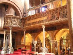Duomo, prekestol, Modena, Emilia Romagna, Nord-Italia, Italia