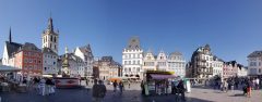 Hauptmarkt - Triers viktige torg og markedsplass siden tidlig middelalder. Foto: Berthold Werner / Wikipedia Hauptmarkt, Trier, Vest-Tyskland, Tyskland