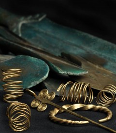 Rheinisches Landesmuseum - fra de enestående samlingene. Foto: © Rheinisches Landesmuseum Trier / Thomas Zühmer Rheinisches Landesmuseum, Trier, Vest-Tyskland, Tyskland