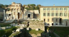 Palazzo Maggi Gambara er et 1500-talls renessansepalass, som ble bygd på fundamenter fra romertid. Bygningen er nyrestaurert og en del av museet. Foto: © Comune Brescia / Turismo Palazzo Maggi Gambara, Brescia, Nord-Italia, Italia