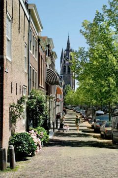 Oude Kerk, Delft, Zuid-Holland, Sør-Nederland, Nederland