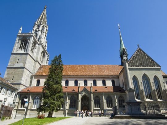 Konstanzer Münster, Middelalder, Konstanz, Bodensee, Sør-Tyskland, Tyskland