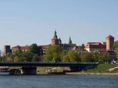 Wawelborgen, Krakow, Unesco Verdensarv, gamlebyen Stare Miasto, historisk bydel, middelalder, markedsplass Rynek Glowny, Sør-Polen, Polen