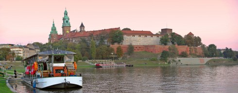 Wawelborgen er en flott severdighet med fem spennende museer, i tillegg til den vakre 1300-talls katedralen Wawel-borgen, katedralen, Krakow, Unesco Verdensarv, gamlebyen Stare Miasto, historisk bydel, middelalder, markedsplass Rynek Glowny, Sør-Polen, Polen