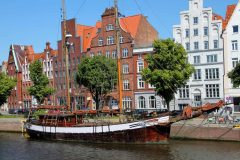Hansestadt Lübeck, Schleswig-Holstein, Hansaforbundet, Unesco Verdensarv, Altstadt, Historisk, Middelalder, Markt, Nord-Tyskland, Tyskland
