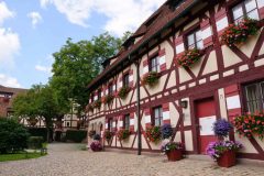 Kaiserburg, Nürnberg, Bayern, Unesco Verdensarv, Altstadt, Historisk, Middelalder, Hauptmarkt, Sør-Tyskland, Tyskland
