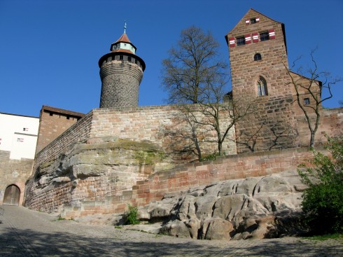 Kaiserburg, Nürnberg, Bayern, Unesco Verdensarv, Altstadt, Historisk, Middelalder, Marktplatz, Sør-Tyskland, Tyskland