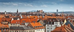 Nürnberg, Bayern, Unesco Verdensarv, Altstadt, Historisk, Middelalder, Hauptmarkt, Sør-Tyskland, Tyskland