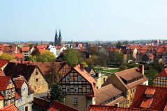 Quedlinburg, Altstadt, Unesco Verdensarv, Nord-Tyskland, Tyskland