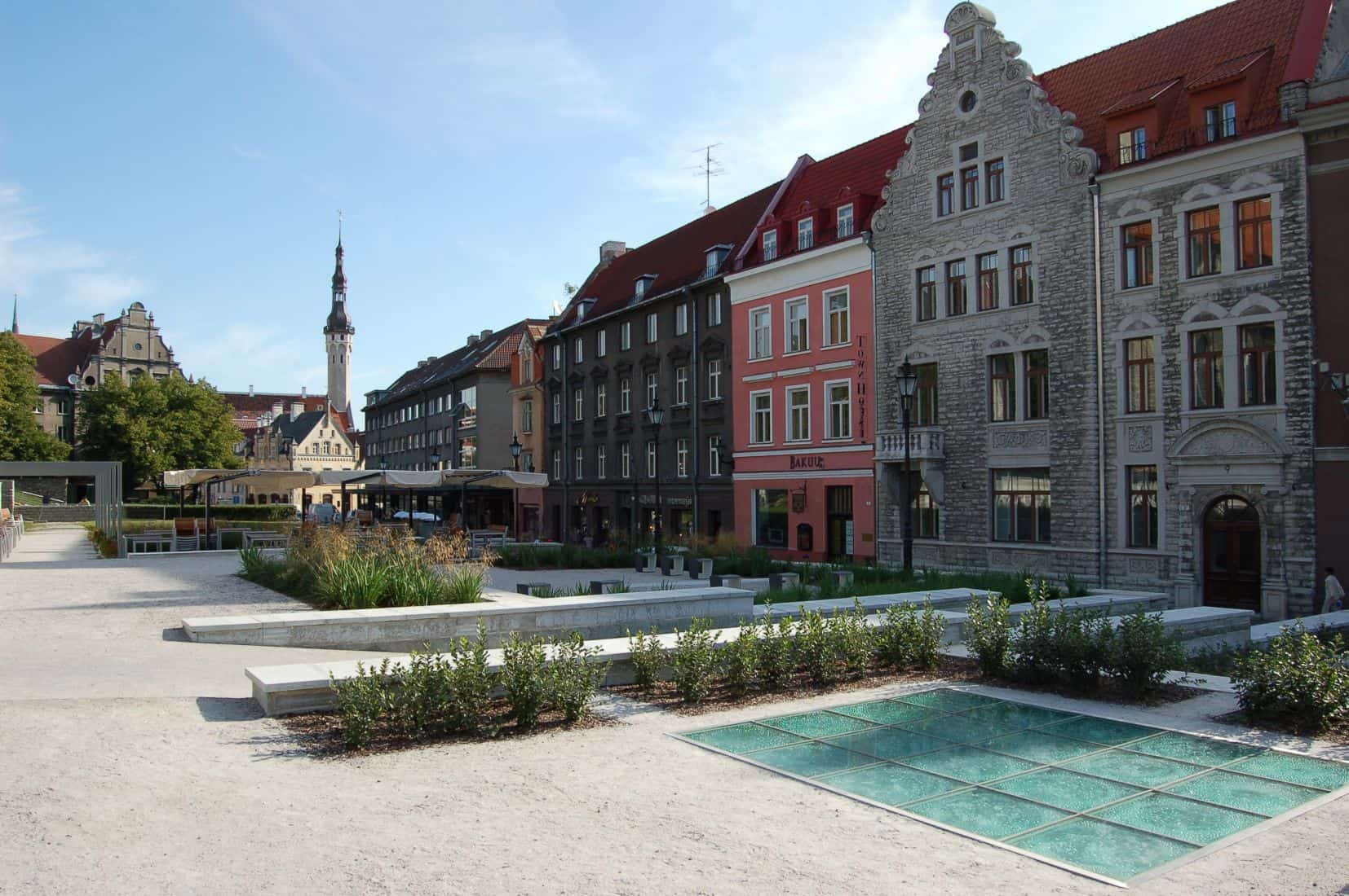 Rådhusplassen, Tallinn, historisk, gamleby, Estland, Unesco Verdensarven, Estland, Baltikum