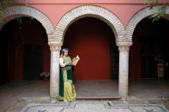 Fra inngangspartiet til det sefardiske hus, en av Cordobas viktige historiske severdigheter. Foto: © TurismoCordoba ESP Cordoba, Al-Zahra, katedral-moskéen La Mezquita, Guadalquivir, Unescos liste over Verdensarven, historisk bydel, gamleby, Andalucia, Spania