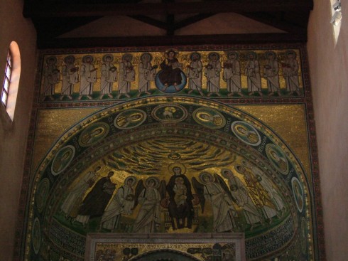 Mosaikkene i Basilica St Euphrasius ble satt opp for mer enn 1.600 år siden. Foto: © reisdit.no Basilica St Euphrasius, bysantinsk, Porec, Unescos liste over Verdensarven, Istria, Kroatia