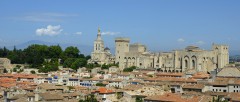  Avignon, Unescos liste over Verdensarven, Pavepalasset, Vieux ville, gamlebyen, middelalder, Rhône, Sør-Frankrike, Frankrike