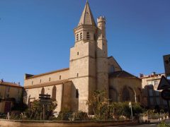 Église de la Madeleine, Vieux Ville, Béziers, Languedoc, Sør-Frankrike, Frankrike