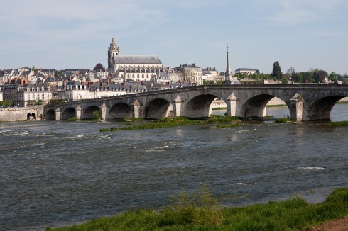 Blois, bindingsverk, Chateau de Blois, Vieux Ville, Loire, Loiredalen, Vest-Frankrike, Frankrike,
