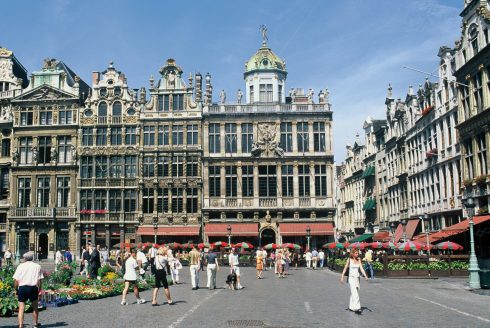 Brüssel, Grand Place, historisk, gamleby, renessansen, barokken, Flandern, Belgia