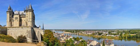 Saumur, Loiredalen, Loire, Vest-Frankrike, Frankrike