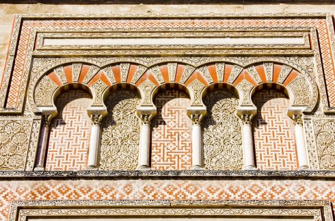  Cordoba, katedral-moskéen La Mezquita, Guadalquivir, Unescos liste over Verdensarven, historisk bydel, gamleby, Andalucia, Spania