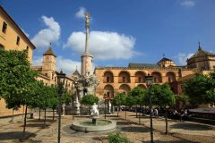 Cordoba, katedral-moskéen La Mezquita, Guadalquivir, Unescos liste over Verdensarven, historisk bydel, gamleby, Andalucia, Spania