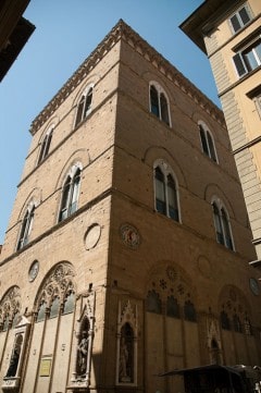 Orsanmichele er i dag et museum og ligger et steinkast fra katedralen. Foto: © www.hiddenitaly.com Firenze, renessanse, middelalder, Unescos liste over Verdensarven, historisk bydel, gamleby, Toscana, Midt-Italia, Italia