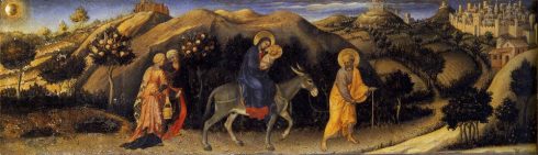 Uffizi: Gentile da Fabrianis vakre maleri Firenze, renessanse, middelalder, Unescos liste over Verdensarven, historisk bydel, gamleby, Toscana, Midt-Italia, Italia