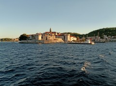 Korcula, gamleby, historiske severdigheter, Makarskakysten, Split og øyene, Kroatia