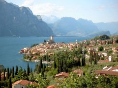 Malcesine, Gardasjøen, Lago di Garda, Lombardia, Trentino, Nord-Italia, Italia