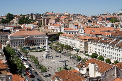 Lisboa, elven Tajo, Baixa, historisk, Alfama, gamlebyen Bairro Alto, Belém, Unescos liste over Verdensarven, Midt-Portugal, Portugal