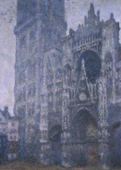 Denne versjonen av Monets studier av Rouens katedral henger i Musee des Beaux-Arts i Rouen, sammen med mange andre godbiter. Rouen, Monet, Frankrike