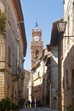 Pienza, middelalder, romansk, historisk, renessanse, Toscana, Midt-Italia, Italia