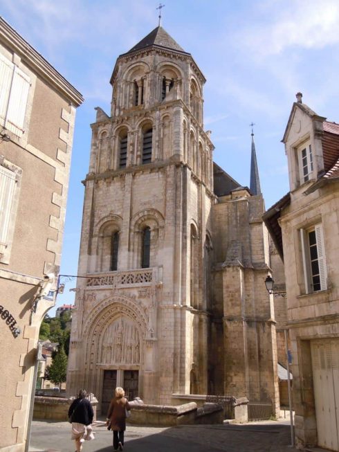 Poitiers, Église St.-Radegonde, Unescos liste over Verdensarven, Vieux ville, gamlebyen, Poitou, Sørvest-Frankrike, Frankrike