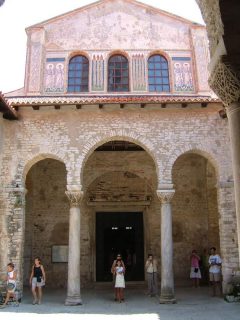 Basilica St Euphrasius, bysantinsk, Porec, gamlebyen, historisk bysenter, Unescos liste over Verdensarven, Istria, Kroatia