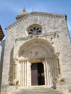 San Quirico d 'Orcia, middelalder, romansk, historisk, Toscana, Midt-Italia, Italia