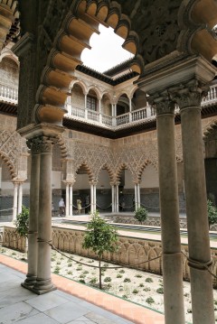 Sevilla, Real Alcazar, Unescos liste over Verdensarven, historisk bydel, gamleby, Andalucia, Spania