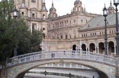 Plaza de Espana, Sevilla, Guadalquivir, Unescos liste over Verdensarven, historisk bydel, gamleby, Andalucia, Spania