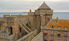 St Malo, Bretagne, gamlebyen, historisk bysenter, Vest-Frankrike, Frankrike
