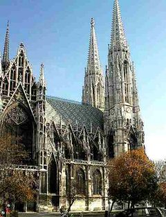 Votivkirche, Wien, Innere Stadt, Unescos liste over Verdensarven, Ober- Nieder-Österreich og Wien, Østerrike
