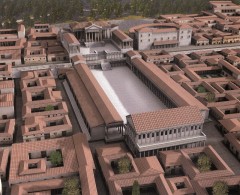 Rekonstruksjon av den romerske byen Brixia - de færreste er klar over hvor mye som er bevart. Foto: © Brescia Turismo Brescia, Unescos liste over Verdensarven, Lombardia, Nord-Italia, Italia