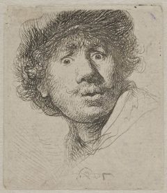Nationalmuseet kan også by på storheter som Rembrandt Harmensz. van Rijn - her et selvportrett. Foto: © Nationalmuseum/Erik Cornelius Nationalmuseum Rembrandt, Stockholm, Sverige