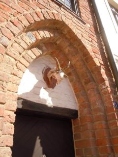 wismar-dankwartstrasse-geitehode Dankwartstrasse 8, Wismar, Østersjøen, middelalder, Backsteinsgotik, Ostsee, Unesco Verdensarv, Gamlebyen, Altstadt, Hansestadt Wismar, Mecklenburg Vorpommern, Nord-Tyskland
