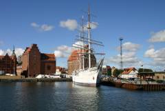 Sjøfarten har vært alfa og omega for Stralsund gjennom 800 år. Foto: © Tourismuszentrale Stralsund Stralsund, Unescos Verdensarvliste, Wismar, Lübeck, Hansaen, Hanseatforbundet, Mecklenburg Vorpommern, Nord-Tyskland