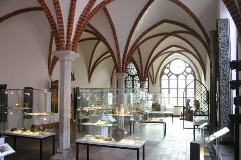 Kulturhistorisk Museum har omfattende utstillinger av blant annet arkeologiske funn fra byen og området rundt. Foto: © Tourismuszentrale Stralsund Kulturhistorisk museum, Stralsund, Unescos Verdensarvliste, Wismar, Lübeck, Hansaen, Hanseatforbundet, Mecklenburg Vorpommern, Nord-Tyskland